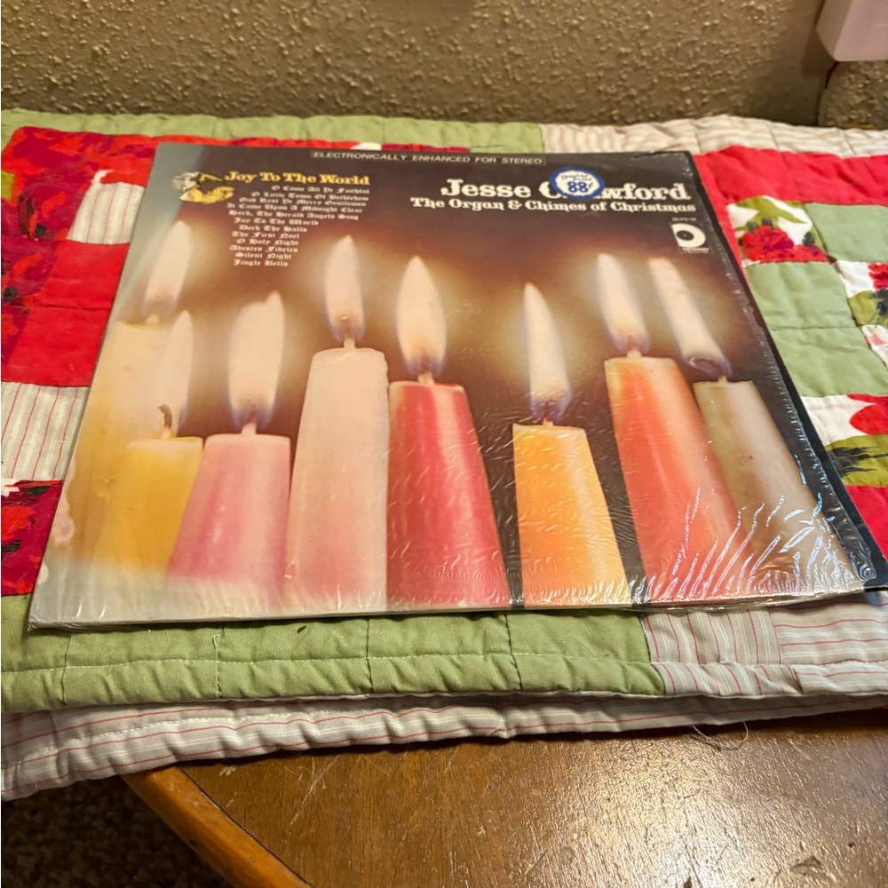 Jesse Crawford Christmas Vinyl Record